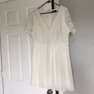 Lulus Lace top Dress